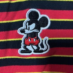 disney x forever 21 old school, well loved, stripped t-shirt